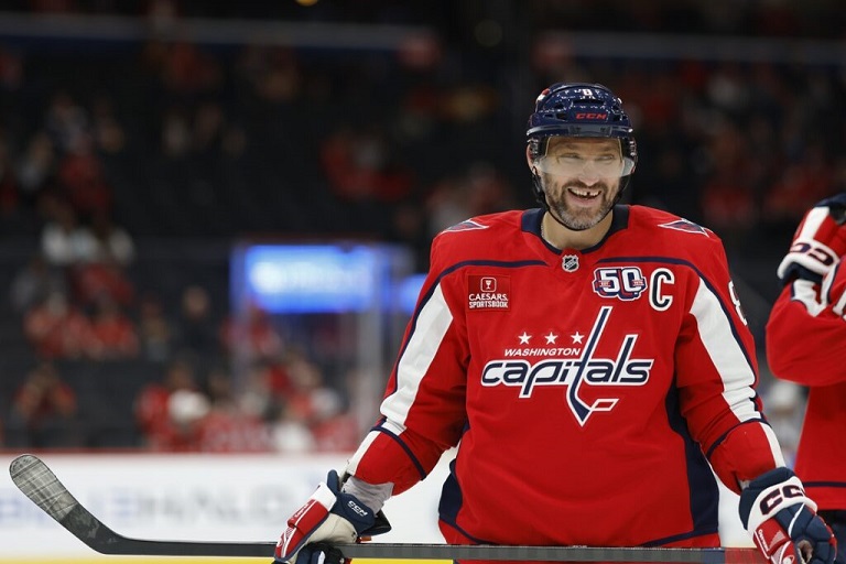 Den enda ljuspunkten för Washington Capitals är Alexander Ovechkin